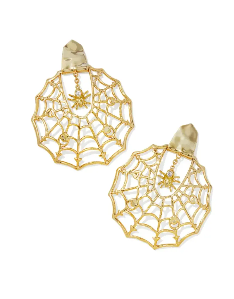 KENDRA SCOTT Spiderweb Statement Earring