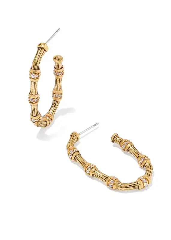 KENDRA SCOTT Maura Bamboo Hoop Earring