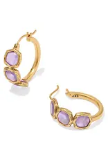 KENDRA SCOTT Maura Hoop Earring