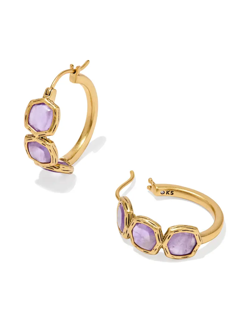 KENDRA SCOTT Maura Hoop Earring