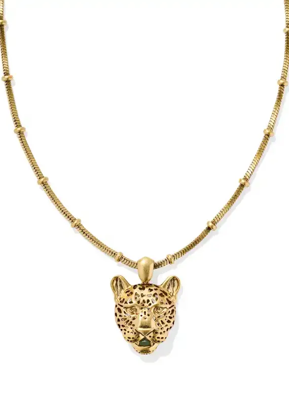 KENDRA SCOTT Maura Jaguar Short Pendant Necklace