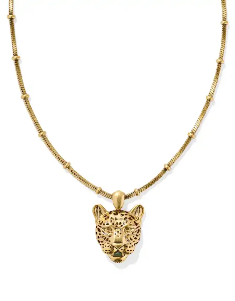 KENDRA SCOTT Maura Jaguar Short Pendant Necklace