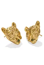 KENDRA SCOTT Maura Jaguar Statement Stud Earring