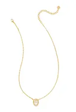 KENDRA SCOTT Skeleton Short Pendant Necklace