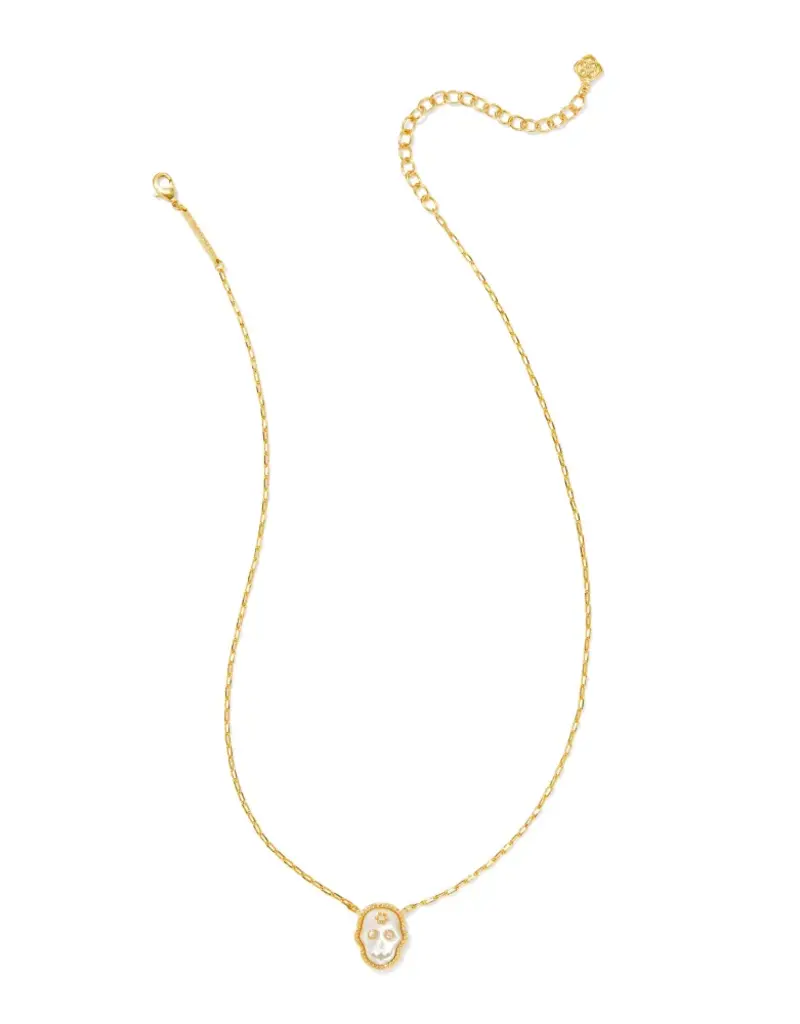 KENDRA SCOTT Skeleton Short Pendant Necklace