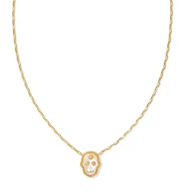 KENDRA SCOTT Skeleton Short Pendant Necklace