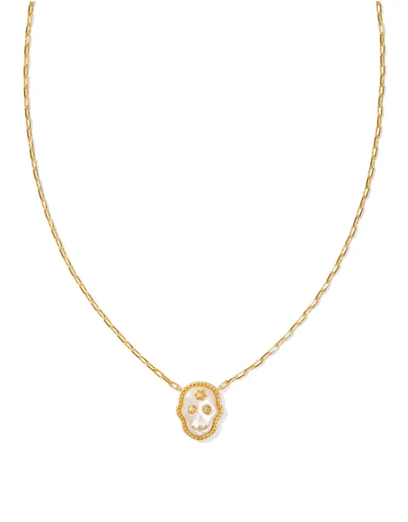 KENDRA SCOTT Skeleton Short Pendant Necklace