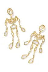 KENDRA SCOTT Skeleton  Statement Earring