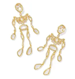 KENDRA SCOTT Skeleton  Statement Earring