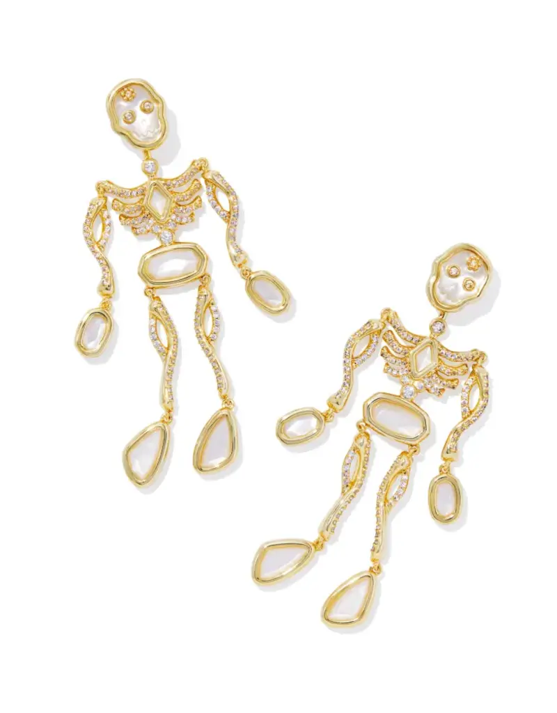 KENDRA SCOTT Skeleton  Statement Earring