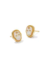 KENDRA SCOTT Skeleton Stud Earring