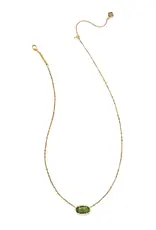 KENDRA SCOTT Elisa Bamboo Frame Pendant Necklace