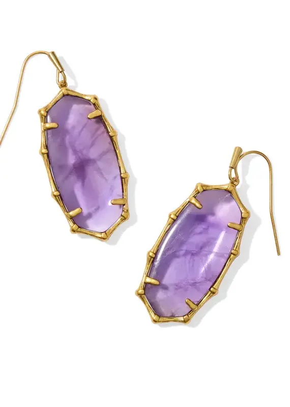 KENDRA SCOTT Elle Bamboo Frame Drop Earring