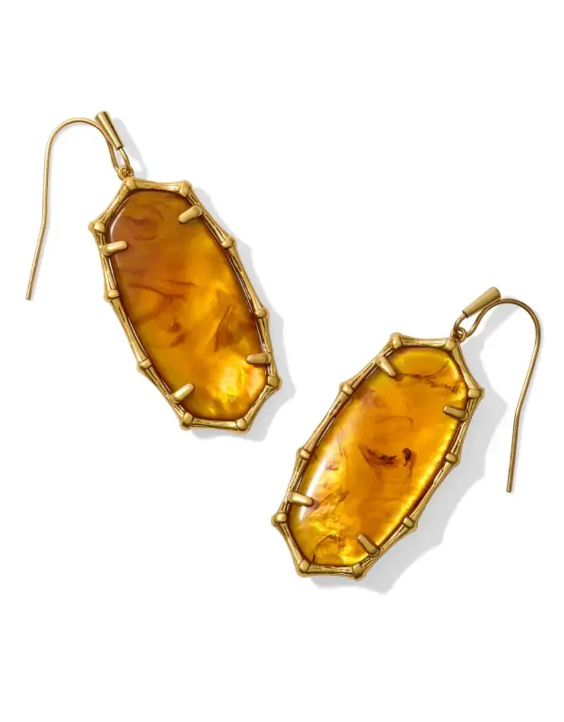 KENDRA SCOTT Elle Bamboo Frame Drop Earring