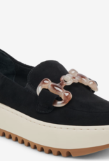 J.HOFFMAN'S Andres Platform Loafer - Onyx Suede