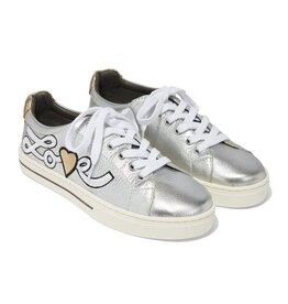 Love Me Sneakers in Silver