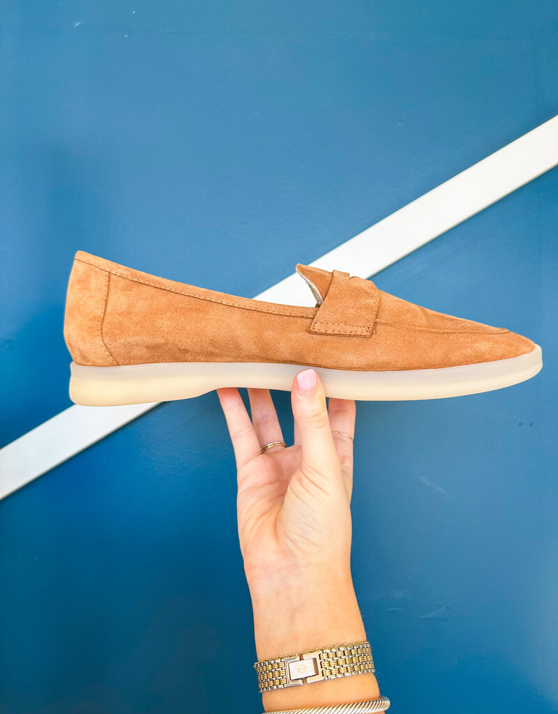 VANELI Undine Loafer - Cuoio Suede