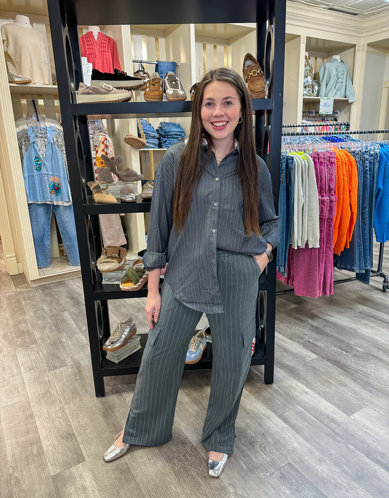 J.HOFFMAN'S Lonicera Cargo Pants - Grey