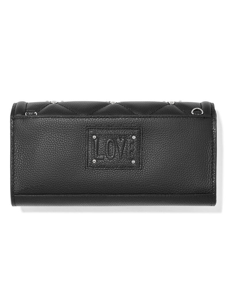 Brave Heart Large Wallet in Black