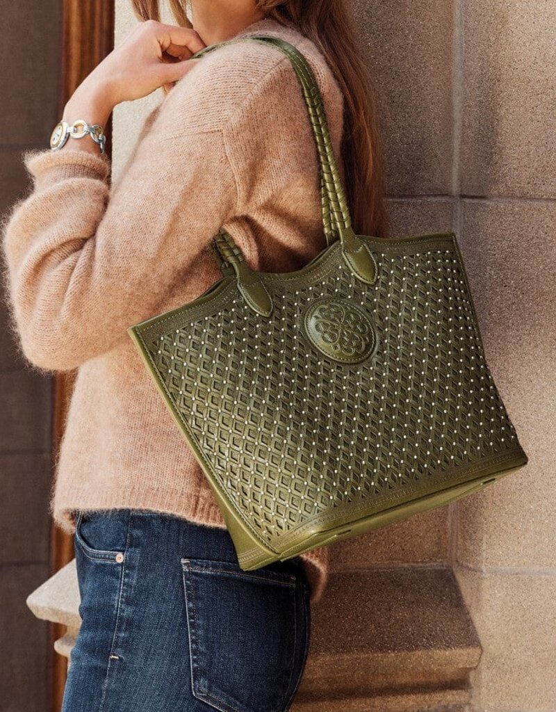 Riva Large Tote In Verde