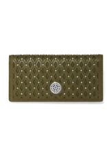 Ferrara Slim Folio Wallet in Verde
