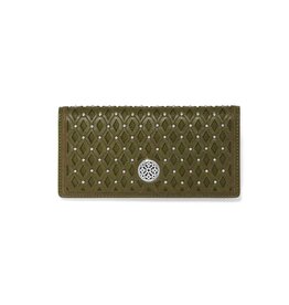 Ferrara Slim Folio Wallet in Verde