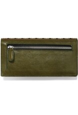 Ferrara Slim Folio Wallet in Verde