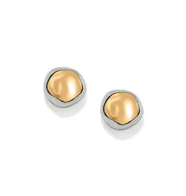 Cascade Round Post Earring