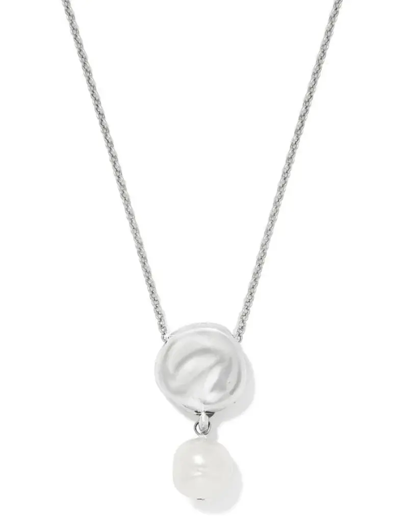 Cascade Round Pearl Necklace