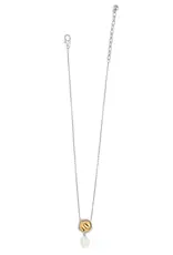 Cascade Round Pearl Necklace