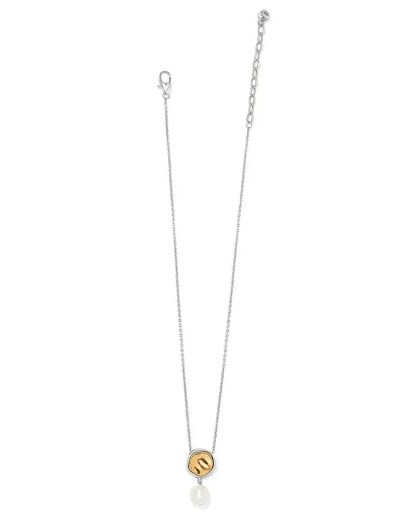 Cascade Round Pearl Necklace