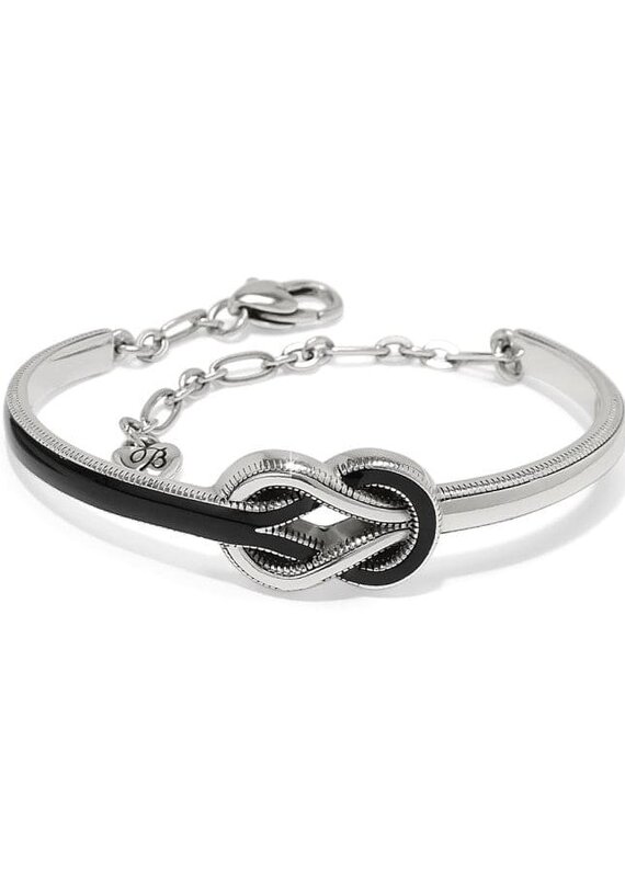 Interlok Harmony Bar Bracelet in Black