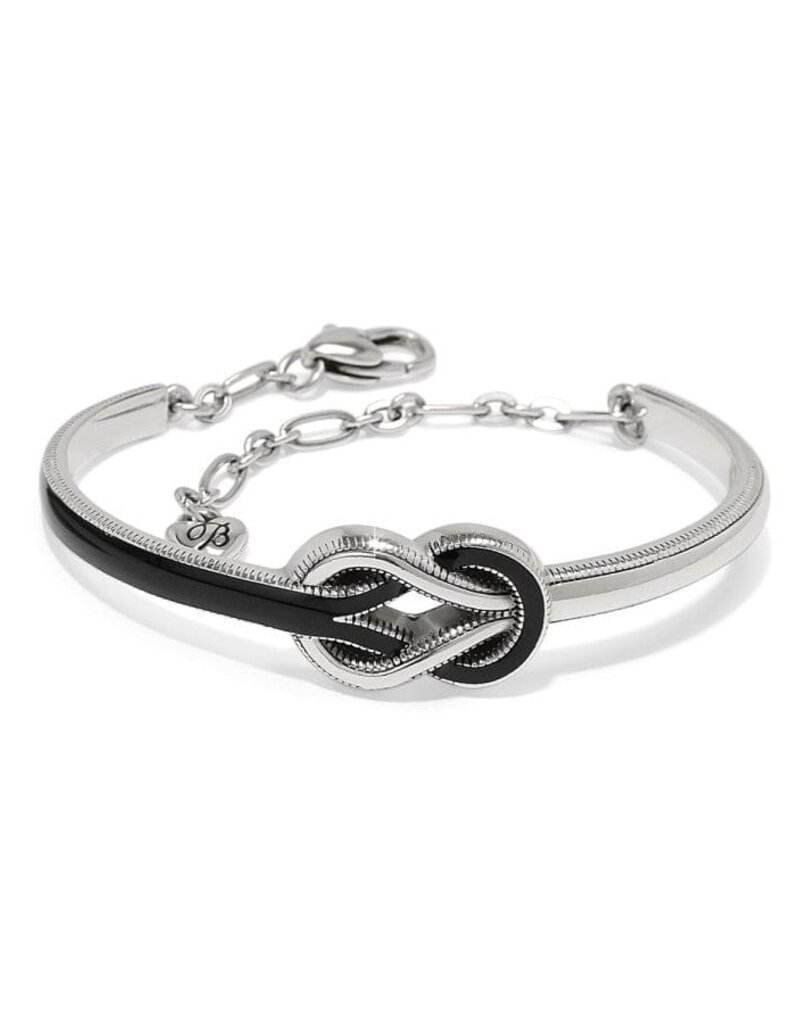 Interlok Harmony Bar Bracelet in Black