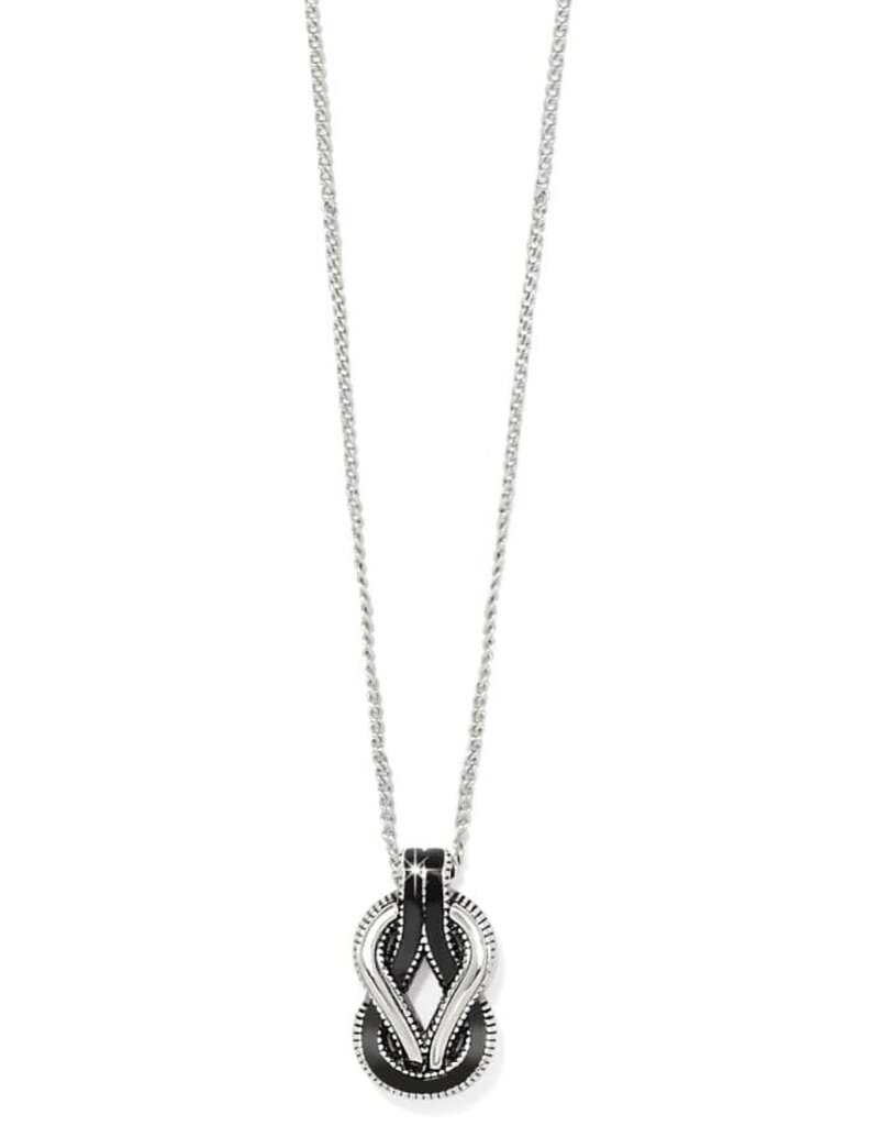 Interlok Harmony Petite Necklace in Black
