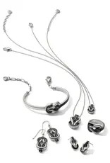 Interlok Harmony Petite Necklace in Black