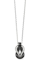 Interlok Harmony Necklace in Black