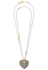 Garden Of Love Heart Convertible Necklace in Gold