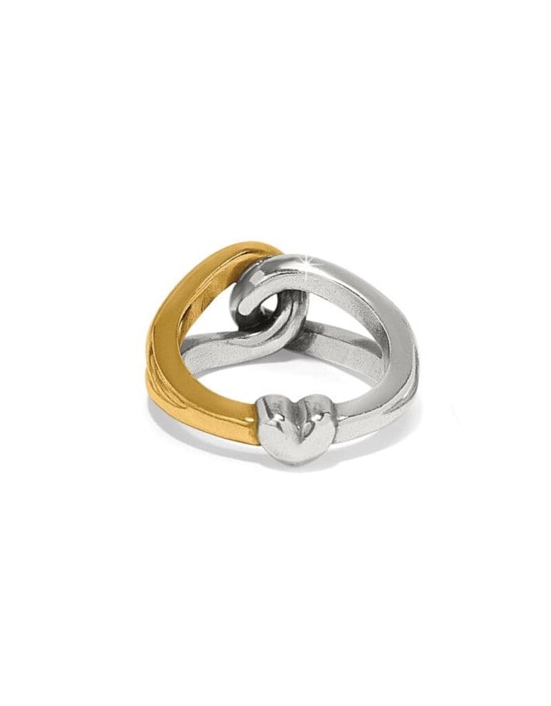 Interlok Curve Two Tone Ring
