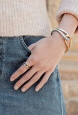 Interlok Curve Two Tone Ring