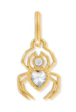 Golden Spider Charm