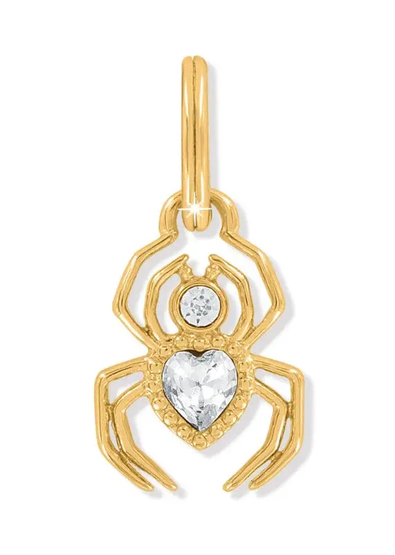 Golden Spider Charm