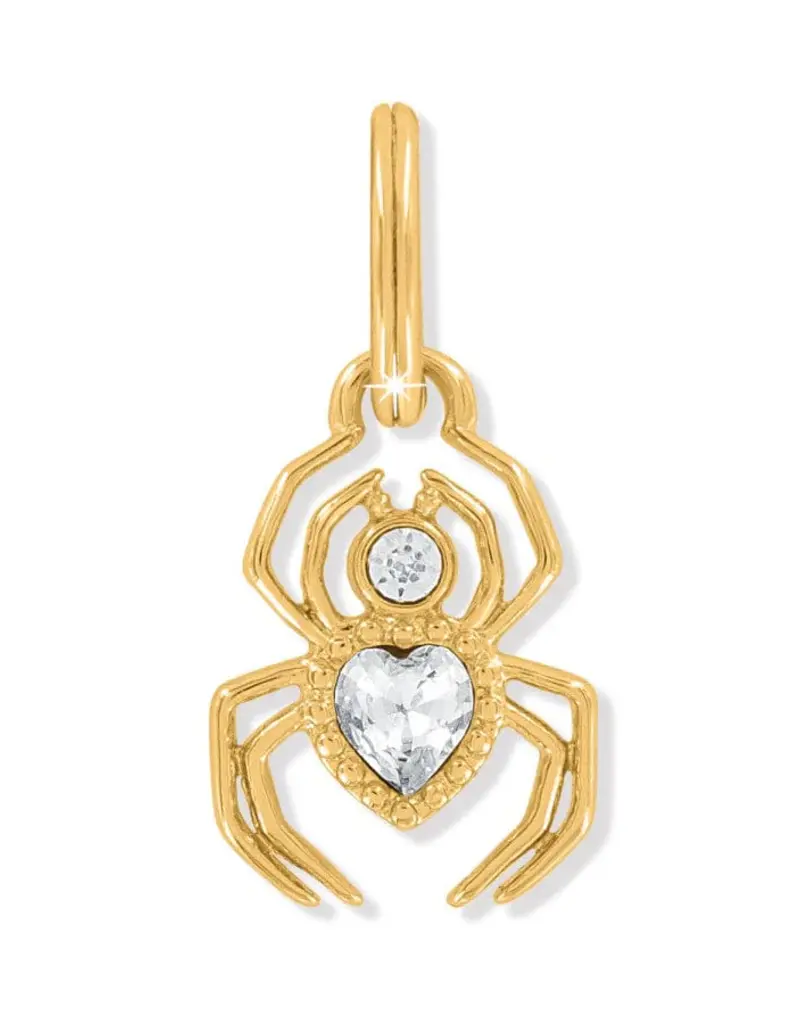 Golden Spider Charm