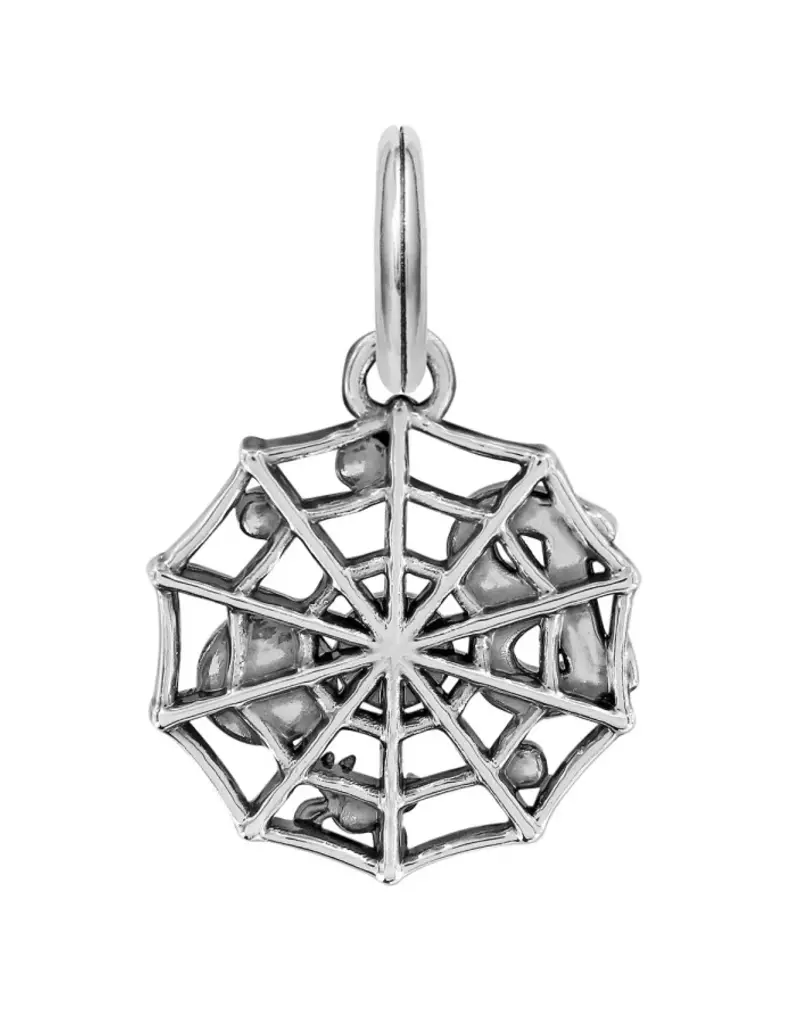 Spider Web Charm