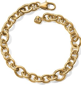 Luxe Link Gold Charm Bracelet