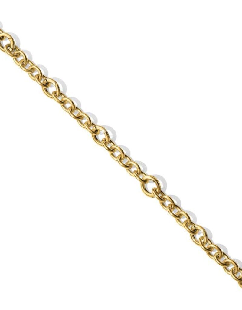 Luxe Link Gold Charm Bracelet