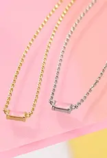 KENDRA SCOTT Juliette Pendant Necklace in Rose Quartz