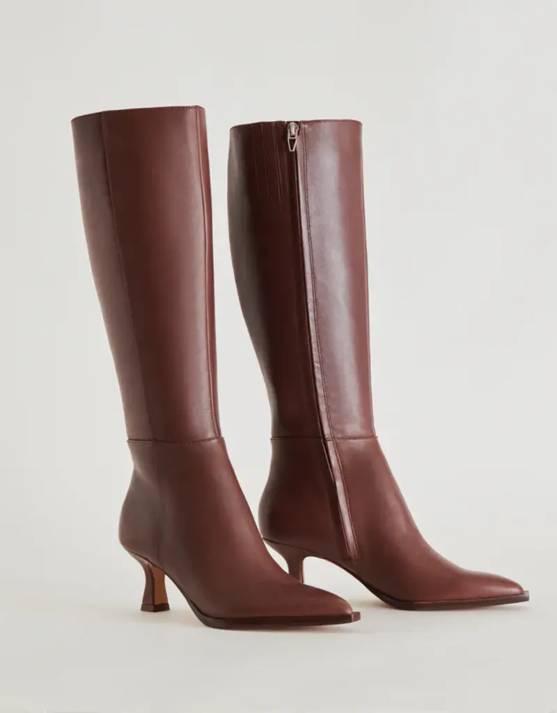 J.HOFFMAN'S Auggie Heeled Boot - Chocolate