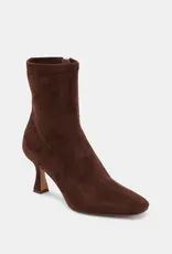 J.HOFFMAN'S Glamor High Heel Boot - Dk Brwn  Suede