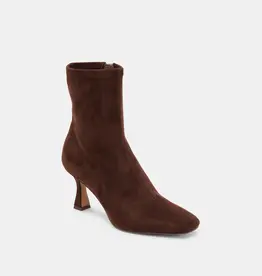 J.HOFFMAN'S Glamor High Heel Boot - Dk Brwn  Suede