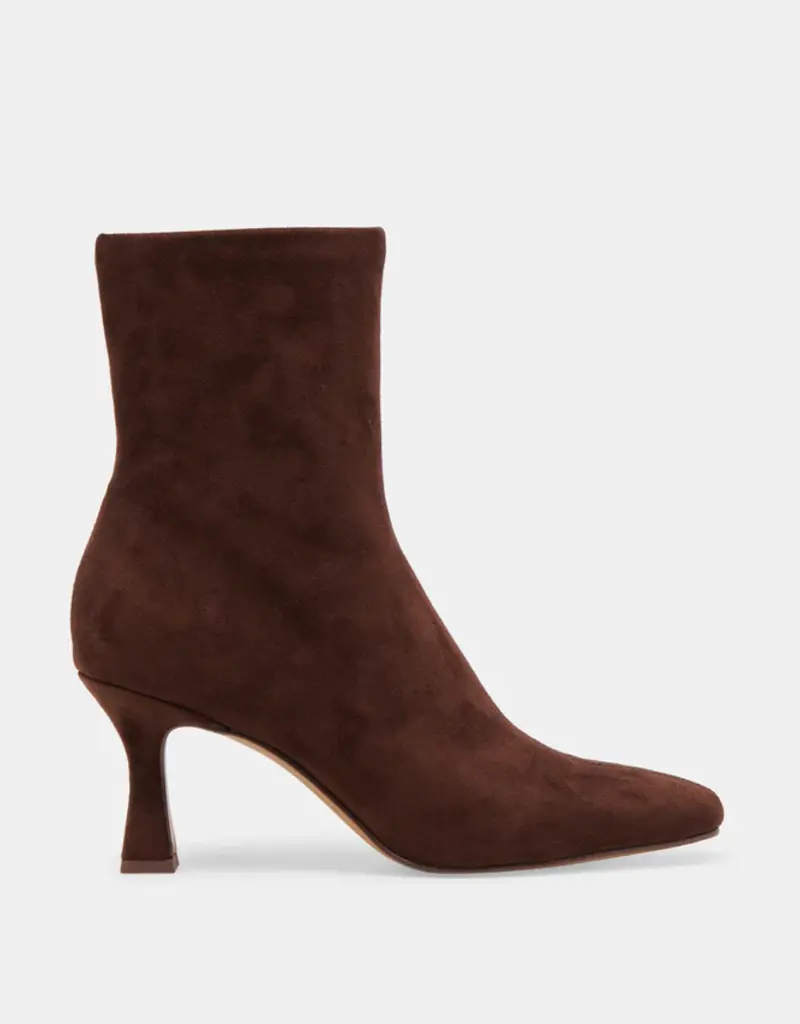 J.HOFFMAN'S Glamor High Heel Boot - Dk Brwn  Suede